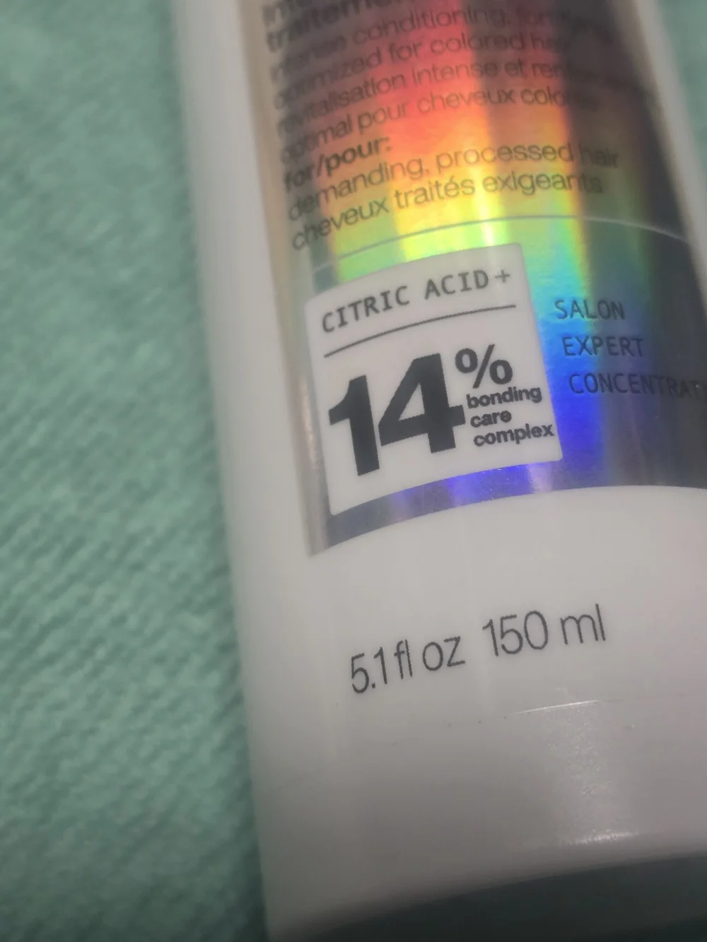 Redken Acidic Bonding Concentrate Hair Treatment - Mint Green Bottle